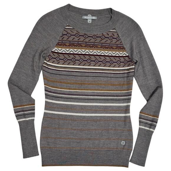 Smartwool Ethno Graphic Merino Wool Blend Sweater - Picture 1 of 7